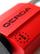 Matt textured finish in red (RAL 3020), ensuring high visibility and easy identification.