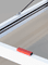 Fitted with gas stays for controlled opening with 'Open up' hatch