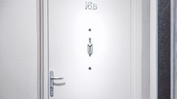 A Gerda Security doorset installed in a residential building.